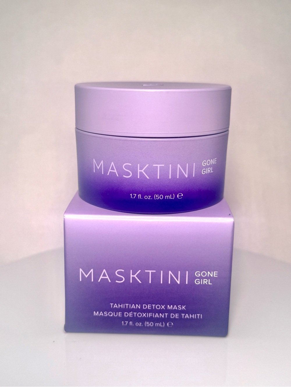 Masktini Gone Girl Tahitian Detox Mask 1.7 Fl. Oz. New In Box retail $75